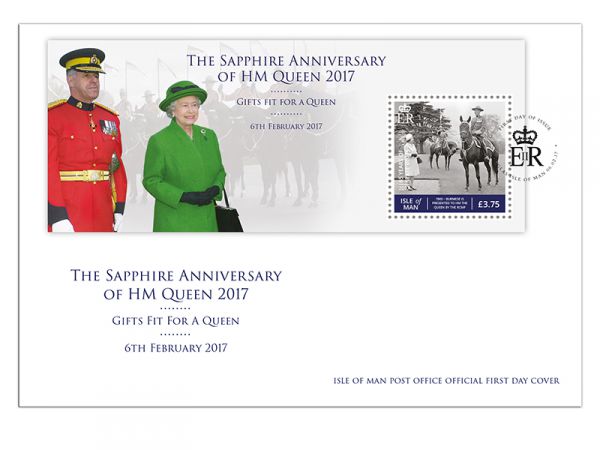 Gifts fit for a Queen Miniature Sheet First Day Cover