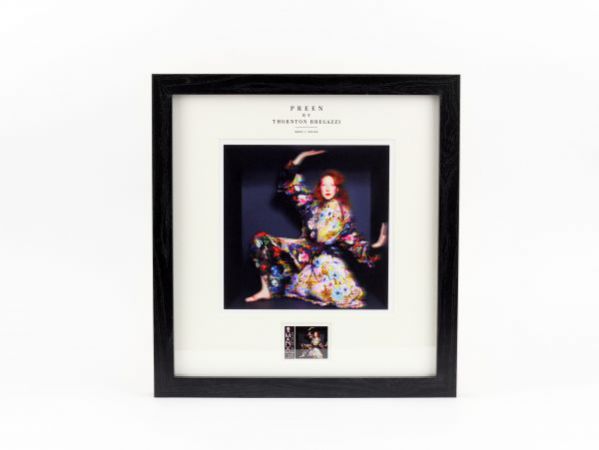 Preen by Thornton Bregazzi - Large Framed 'Quilted Florals' stamp 