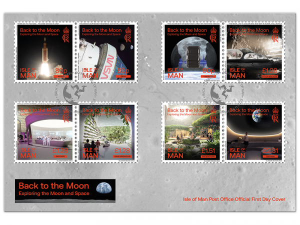 Back to the Moon First Day Cover