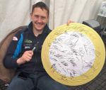Coin Flip – A Chance to Own Two Steve Hislop Memorial Coin Boards Signed by Motorbike Racing Royalty