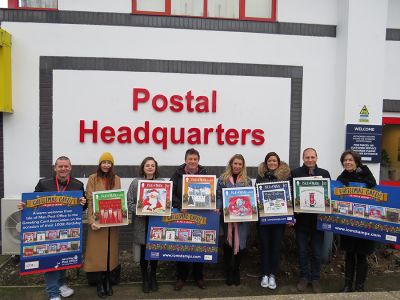 Isle of Man Post Office  Welcomes Members of the Greeting Card Association