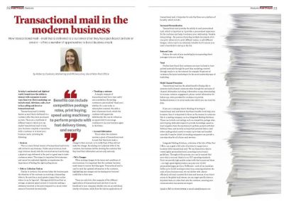 Transactional Mail in the Modern Business