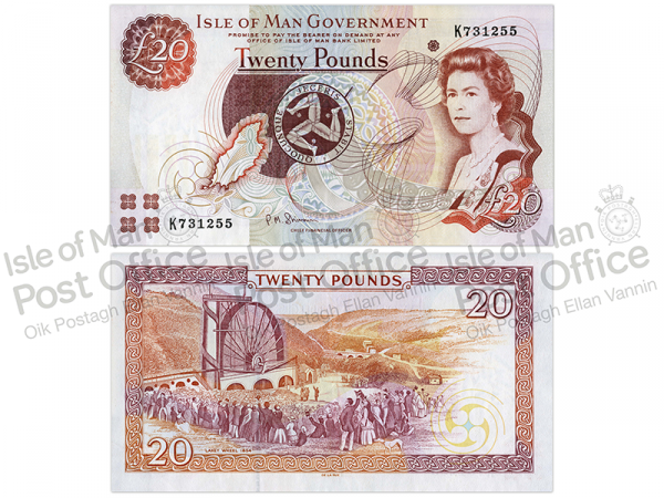 Isle of Man £20 Banknote