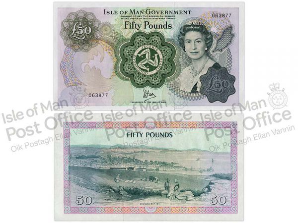 Isle of Man £50 Banknote