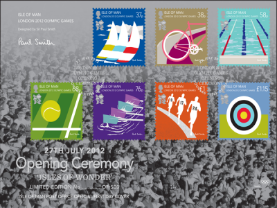 London 2012 Olympic Games Opening & Closing Ceremony special commemorative covers