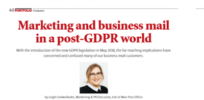 Marketing and business mail in a post-GDPR world