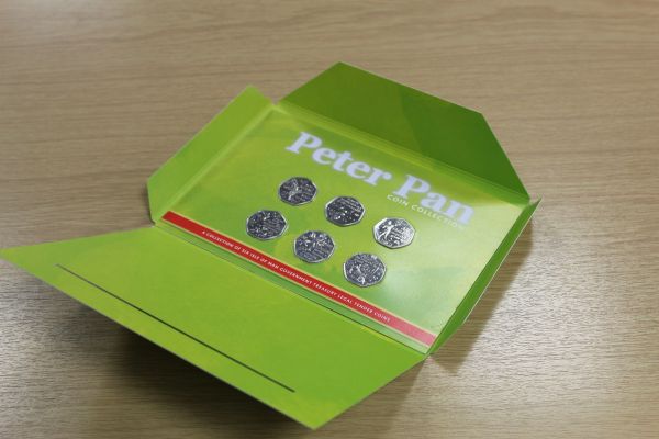 Peter Pan Part One Six 50p Coin Collection 