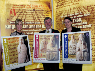 First stamp issue of 2013 unveiled at the Manx Museum ahead of exhibition opening