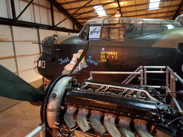 An Avro Lancaster Bomber 