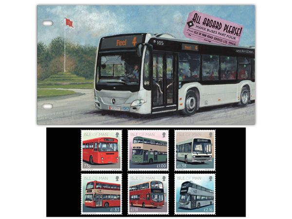 'All Aboard Please!' Manx Buses Part Four Presentation Pack