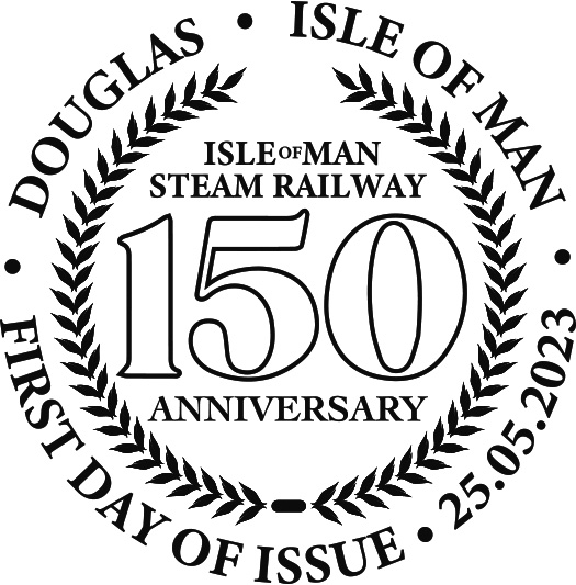Postmark 150th Anniversary of Isle of Man Steam Railway