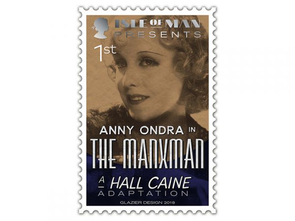 Hall Caine stamp_First class_Anny Ondra