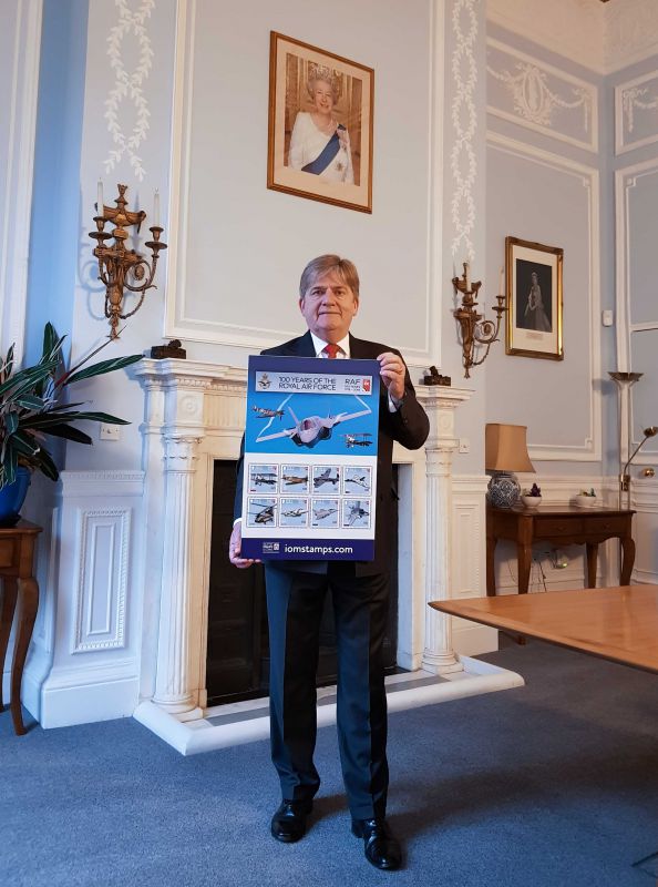 Air Vice Marshal David Murray OBE, Controller of the RAF Benevolent Fund 