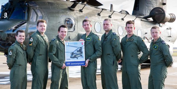 The 2018 Chinook Display team at RAF Odiham 