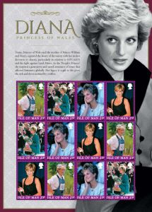 The Diana Stamps - A postal tribute to Diana, Princess of Wales by The Isle of Man Post Office and Arthur Edwards MBE