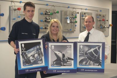 Royal Aeronautical Society anniversary stamps capture Isle of Man cutting-edge aerospace technology