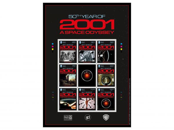 2001: A Space Odyssey Commemorative Sheetlet 