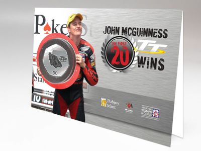 New silverware to celebrate John McGuinness’s First 20 Wins