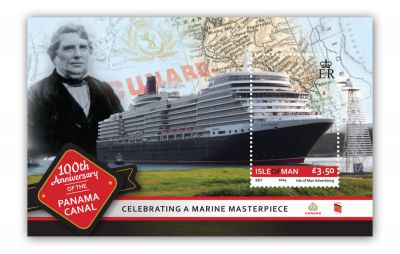 Isle of Man Stamps and Coins forges link with Panama Canal to mark Centenary