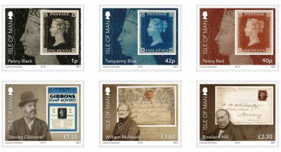 Isle of Man Post Office celebrates 175th Anniversary of the Penny Black