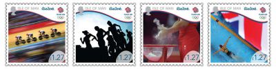 Isle of Man Post Office shows support to Team GB with latest stamp collectables