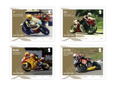 Isle of Man Post Office celebrates landmark anniversaries for TT heroes 