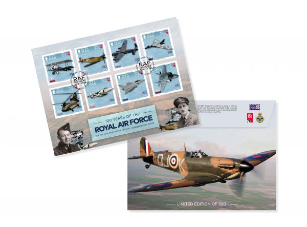 100 Years of the Royal Air Force - 1st April Commemorative Cover 