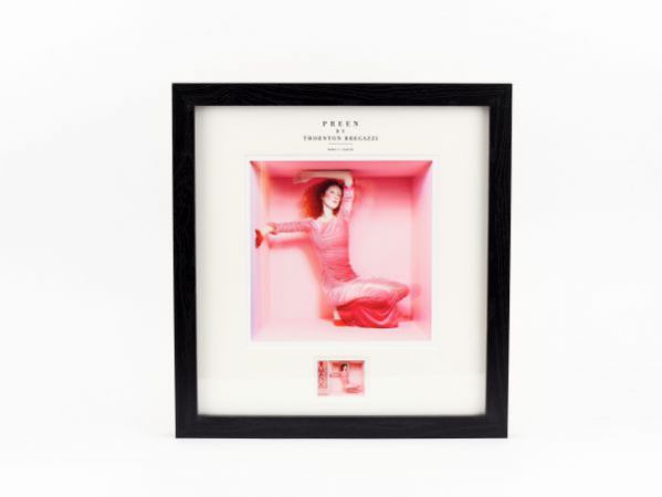 Preen by Thornton Bregazzi - Large Framed 'Pink Velvet Hitch' stamp  