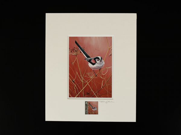 Jeremy Paul Town & Country Birds Signed Long-Tailed Tit Print