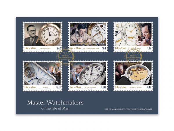 Master Watchmakers of the Isle of Man First Day Cover 