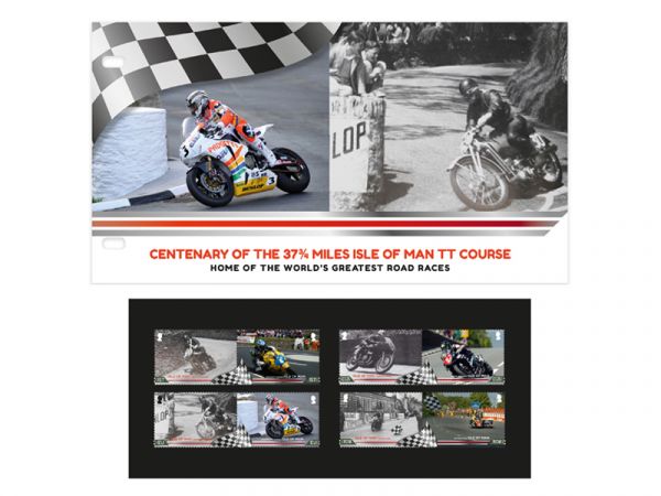 Centenary of the 37¾ miles Isle of Man TT Course Presentation Pack 