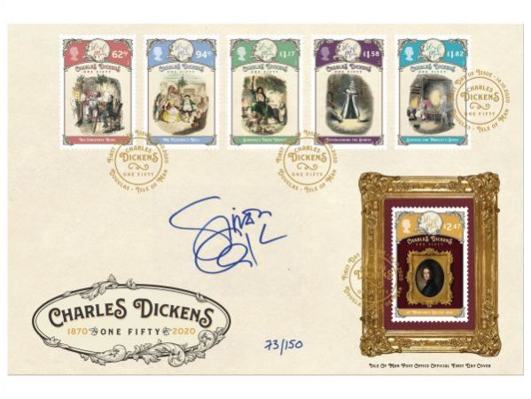 Charles Dickens - One Fifty Signed Simon Callow CBE Cover 