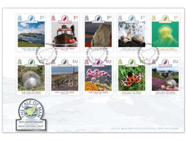 The Calf of Man First Day Cover
