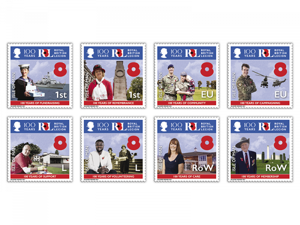 Royal British Legion 100 Set and Sheet Set 