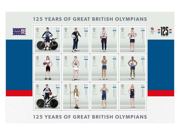 Great British Olympians Booklet Pane