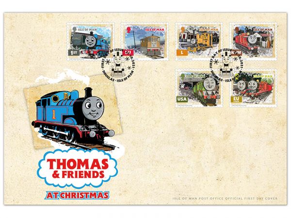 Thomas the Tank Engine and Friends at Christmas First Day Cover