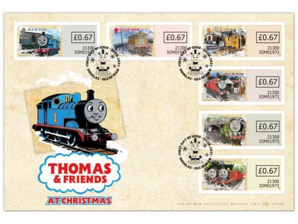 Thomas the Tank Engine and Friends Self Adhesive First Day Cover