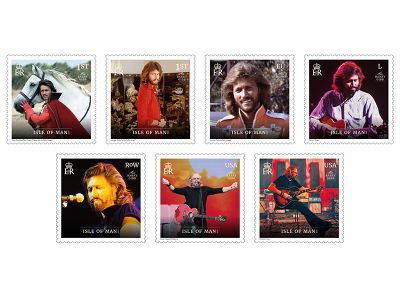 Isle of Man Post Office Pays Tribute to  Sir Barry Gibb  With Special Edition Stamp Issue