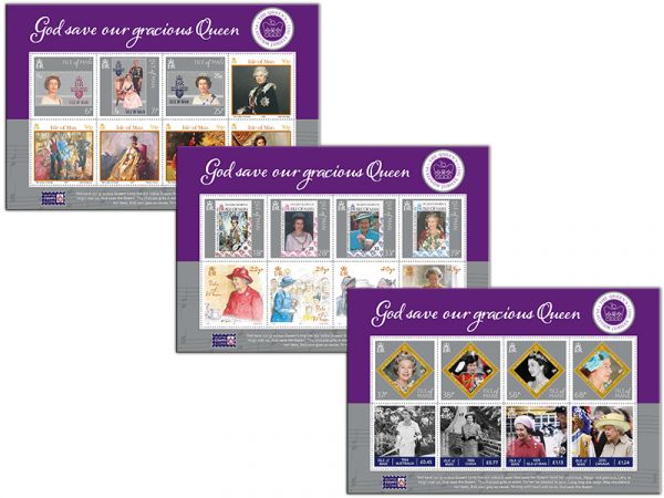 H M Queen Elizabeth II - 70th Anniversary of the Accession - Platinum Jubilee Sheetlet Collection
