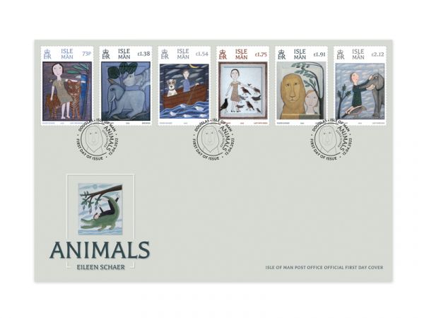 Animals by Eileen Schaer First Day Cover