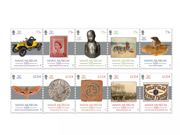 Manx Museum 100 Set and Sheet Set