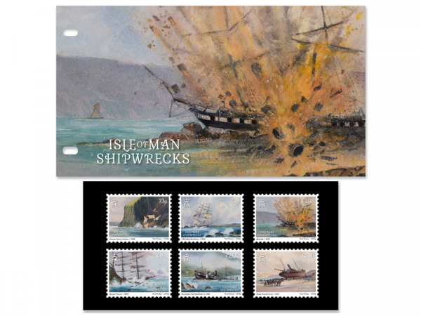 Isle of Man Shipwrecks Presentation Pack 
