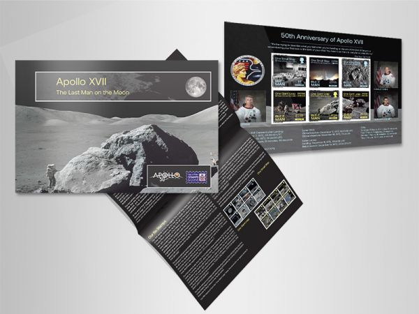 50th Anniversary of Apollo XVII – The Last Man on the Moon Sheetlet
