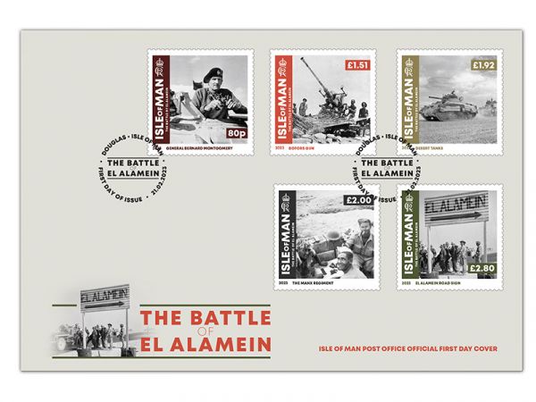 Turning Point – The Battle of El Alamein First Day Cover 
