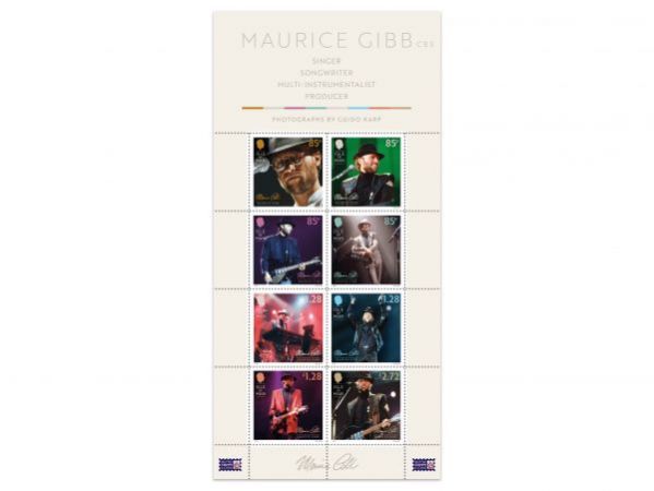 Maurice Gibb CBE Sheetlet
