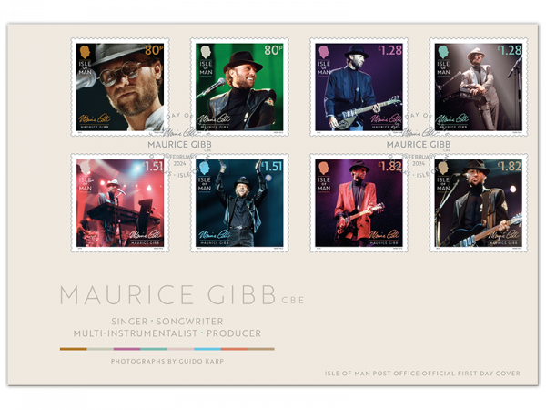 Maurice Gibb CBE First Day Cover