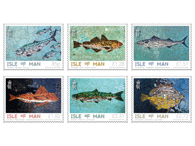 New stamp collection celebrates Manx underwater wildlife