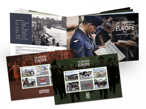 The Liberation of Europe – WW II Prestige Booklet