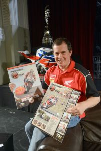 Isle of Man Stamps and Coins celebrated legend John McGuiness’s birthday and his first 20 TT wins