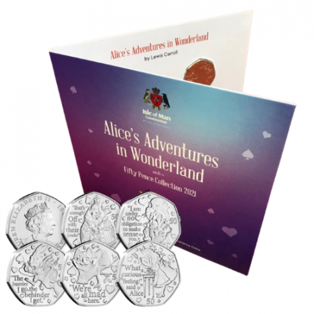 Alice’s Adventures in Wonderland 50p Coin Collection